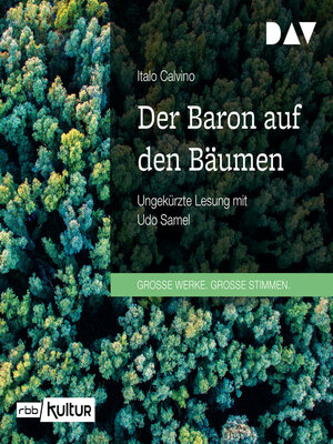 cover image of Der Baron auf den Bäumen (Ungekürzt)
